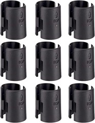 Durable Wire Shelf Clips 18 Pack for 1 Inch Posts Fit Multiple Brands