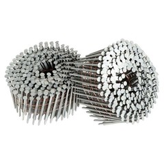 3600Pc Siding Nails 2-1/2 “x .092” 15 Degree Collated Wire Coil Full Round Head