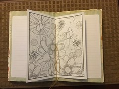 Handmade Junk Journal Naked Junk Journal 9” x 6” Mushroom Print Card Stock Cover