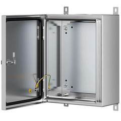 Stainless Steel Enclosure, IP65 Waterproof Electrical Box for Indoor and Outdoor