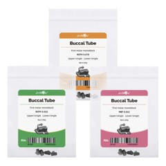 Dental Orthodontic Buccal Tube 1st Molar Bondable Non-conv Roth/MBT.022/018 Mono