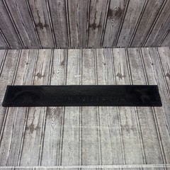 Fireball Whiskey Rubber Bar Rail Spill Drip Mat Runner – 3.5×23.5 – Black & Red
