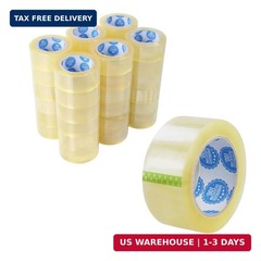 Clear Packing Tape 1 pcs. 2″ x 110 Yards, 1.8 MIL BOPP Transparent Shipping Tape