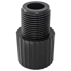 Lot of 50 Sch 80 PVC 3/4″ Male Adapter Socket X Male NPT Thread