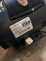 Lesson 2 HP NorthStar Pressure Washer Motor #P6K34DK25A #794765