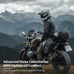 Artevive Earplugs Motorcycle.Earplugs for Sleeping Noise One Size, Black Red