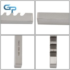 1/2″-D Style 9/16″ x 13-7/8″ HSS Standard Keyway Broach CNC With Shim
