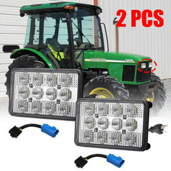 LED Front headlights For Case Tractors 1294 1394 1494 1594 2094 2294 2394 2594