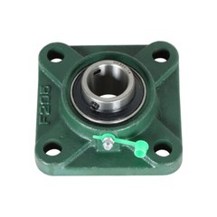 10 Pack UCF205-16 Pillow Block Flange Bearing 1″ Bore 4 Bolt Solid Base