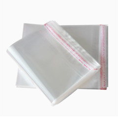 100/500Pcs Self Adhesive Peel Seal Plastic OPP Clear Bag Garment/Card/Jewellery