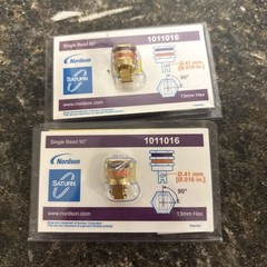 Nordson, Lot Of 2 Single Bead Nozzles, .016, Part # 1011016