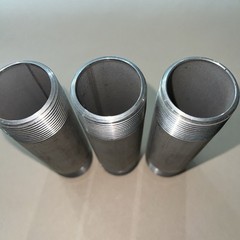 304-40 Stainless Steel Male Pipe Nipple 5-1/2″ OVER-ALL LENGTH x 1-1/2″ MNPT