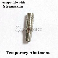 Dental Titanium Temporary abutment compatible with Straumann ITI platform RC NC