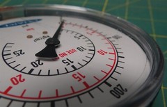 Chart 3 1/2″ Pressure Gauge 0-28 kg/cm sq 0-27 bar 0-400 PSI