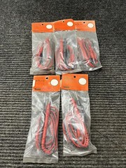 NEW LOT OF 5 ATL13 Vinyl insulated locking type test leads for MCLM100 32″