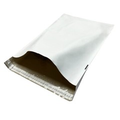 UOFFICE 50 Poly Mailers Bags 14.5×19″ – #6 Pouches Envelopes White Self-Sealing