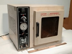 Lab-Line 3608 Vacuum Oven 120V 600W analog temp control, chamber gauge as shown