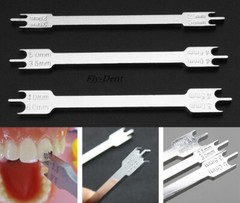 Dental Orthodontic Bracket Positioner Bracket Placement Gauge Locator Instrument