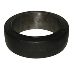 FORKLIFT TIRE – 18X5X12.125 SMOOTH PRESS ON | BLACK