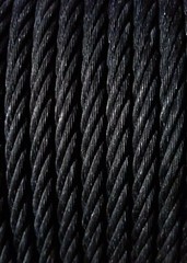 Black Powder Coated Galvanized Wire Rope Cable 1/8″ 7×19 – 100 ~ 1000 ft