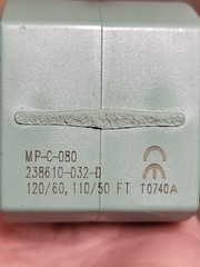 ASCO RED HAT SOLENOID VALVE 2 Way NC 3/8″ NPT 120/60 110/50 8220G001 NOS