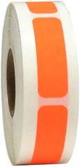 Rectangle Stickers | 0.5 x 1.5″ Inches Wide – 500 Pack | Pick One Color