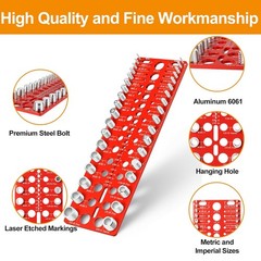 55 Nut and Bolt Thread Checker Thread Checker Standard and Metric….