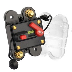 100 Amp Car Circuit Breaker Fuse Reset 12V-48V DC Car Boat Auto Waterproof NEW
