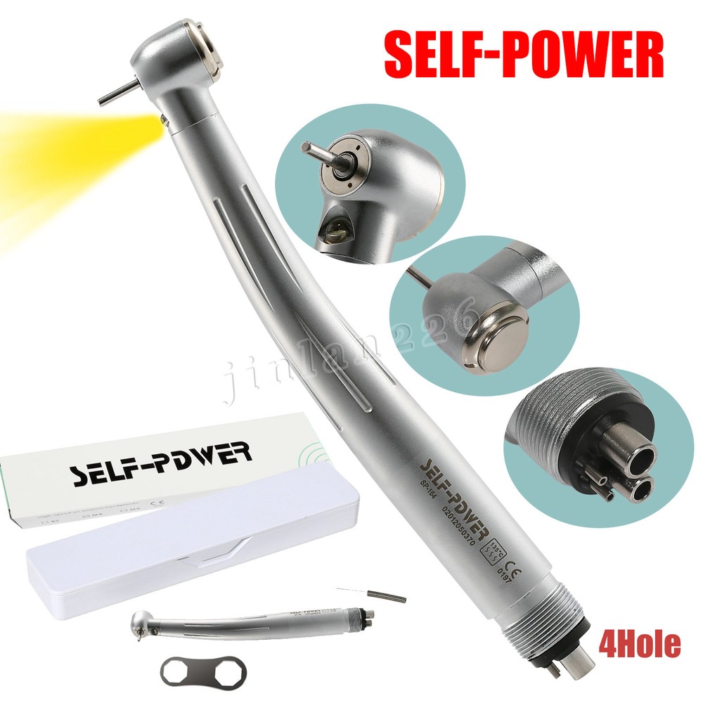2/4Hole Dental LED Self-power E-generator HighS peed Handpiece Standard PANAMAX