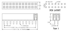 10Pcs 2mm 2.0mm Pitch 2×6 Pin 12 Pin Female Dual Straight Header Strip H=4.3mm