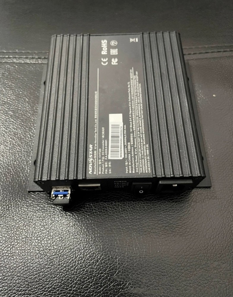 NOVASTAR CVT320 SM Fiber Converter.