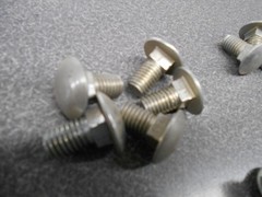 Carriage Bolt 1/2″ x 1.00″. Carriage Bolts. (LOT OF 20), Grade 2, Coarse. NOS!