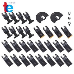 30-Piece Titanium Oscillating Tool Blades Japanese Tooth Multi Tool Blades