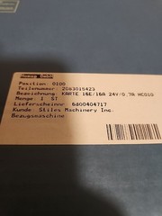 Homatic I/O Board 2-083-01-5423 Homag 16-283-01542 444902 P/C Card Input/Output