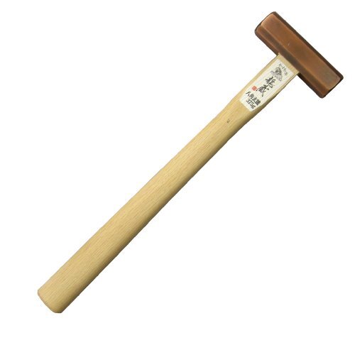 Kakuri Ryuzo Bronze Octagonal Genno 330mm 375g Woodwork mallet Hammer Japan
