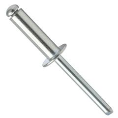 Aluminum Body Steel Mandrel Pop Rivets Blind Dome Head All Sizes Available