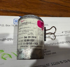 7 LEAD PIG RADIOACTIVE MATERIALS SOURCES MINERALS STORAGE Pb