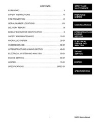 Bobcat 325 328 Compact Excavator Service Shop Repair Manual 6986940