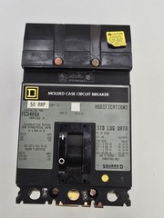 Square D FC34050 I-Line Circuit Breaker 50A 3P 3PH 480V 65KA FC Series 3