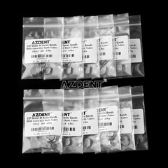 10 kits Dental Ortho 1st Molar Roth.022 Bands Prewelded Buccal Tube 35#-40+# USA