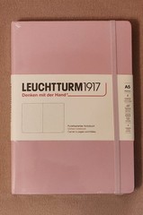 Leuchtturm 1917 Hardcover Dot Grid Notebook in Powder (pink) – A5 – NEW SEALED