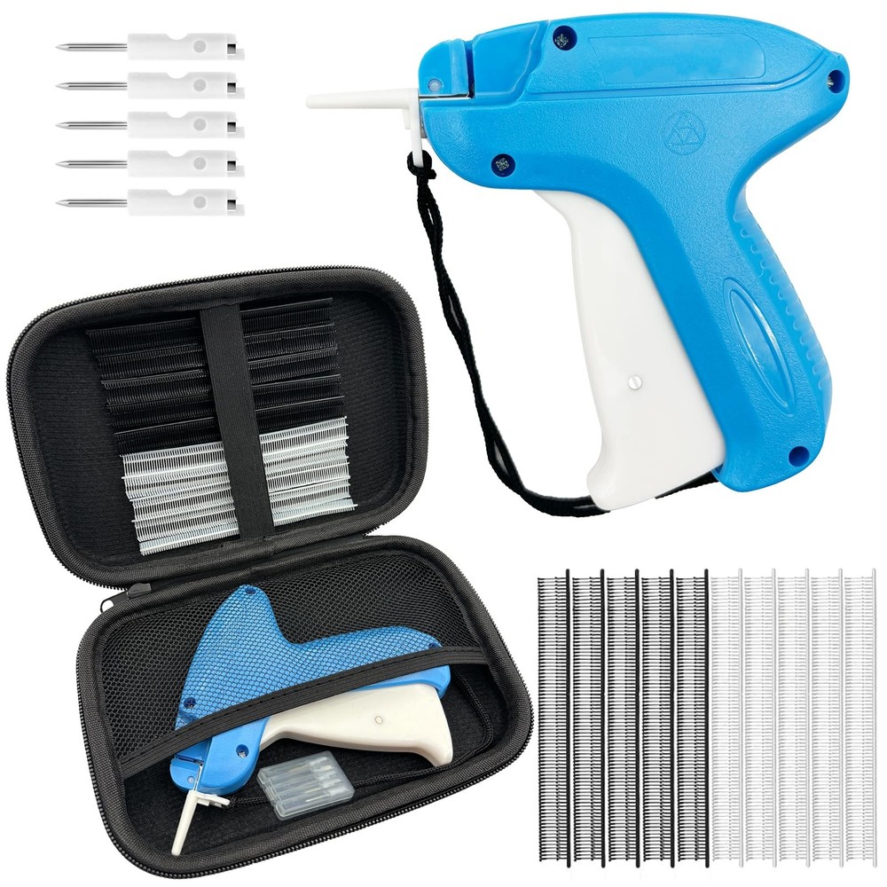 Fine Stitch Gun Mini Kit for Clothes, Quick Clothing Fixer s, Blue