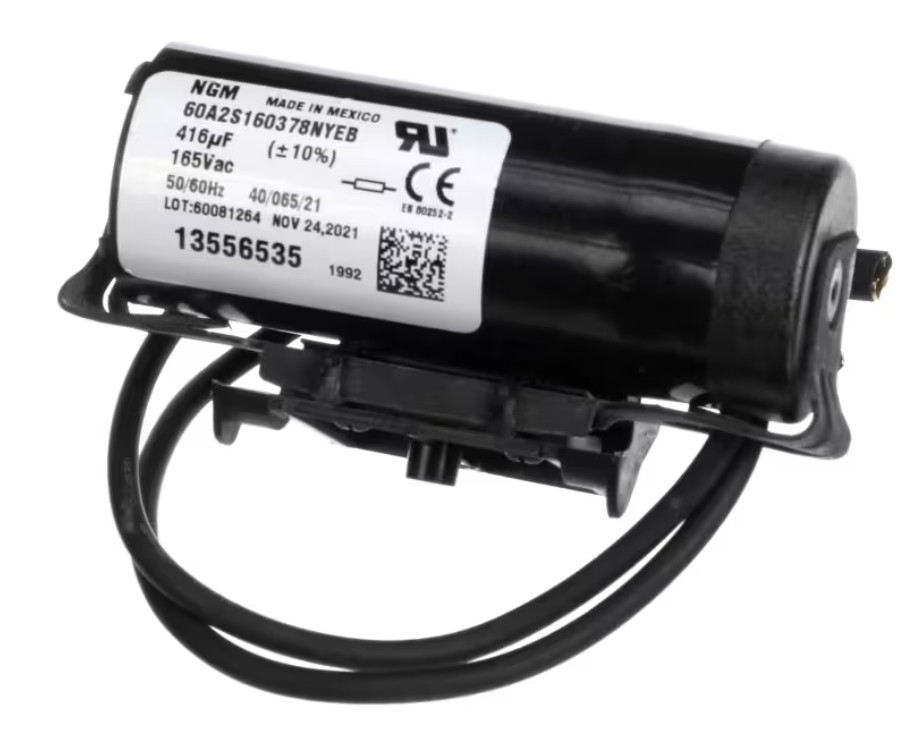 Multiplex 60A2S160378NYEB, 13556535, Start Capacitor, 416uF, 165 Volt, 50/60HZ