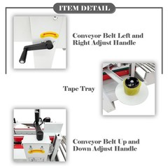 110V Auto Foam Box Side Sealing Machine Insulated Cooler Boxes Tape Sealer