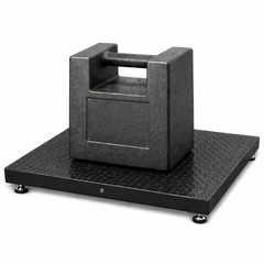 24″x24″ Pallet Floor Scale 2’x2′ 5000 LB Industrial Platform Pre-Calibrated