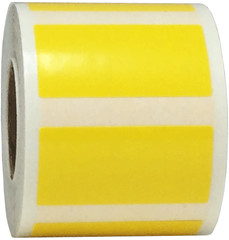 Rectangle Color Stickers | 0.75 x 1.5″ Inch | 500 Pack | Pick One Color