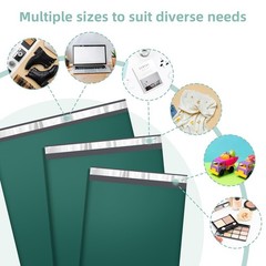 Poly Mailers Multi Size 10×13″, 12×15.5″, 14.5×19″ 60 Pack (20 per Size) Ship…