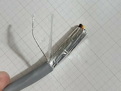 Carol E2038S 18/8C Shielded Security/Communications Cable Riser Gray /50ft