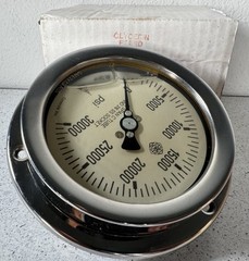MC DANIEL CONTROLS INC G30KP 30,000 PSI HIGH PRESSURE HYDRAULIC GAUGE New!!!
