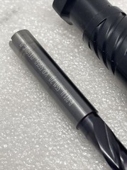 7mm (.2756) Guhring Coolant Through Carbide Drill Bit, Firex, 5XD, 140°, 5511